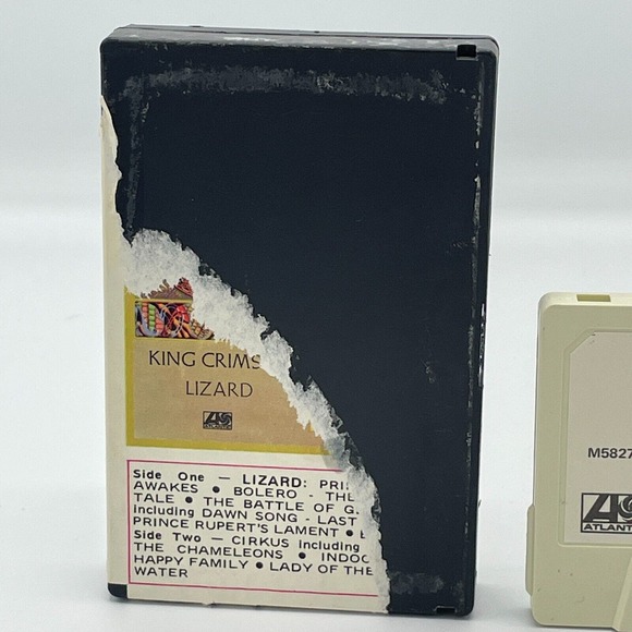 King Crimson - Lizard Cassette Rare Original AMPEX Case - Picture 3 of 6